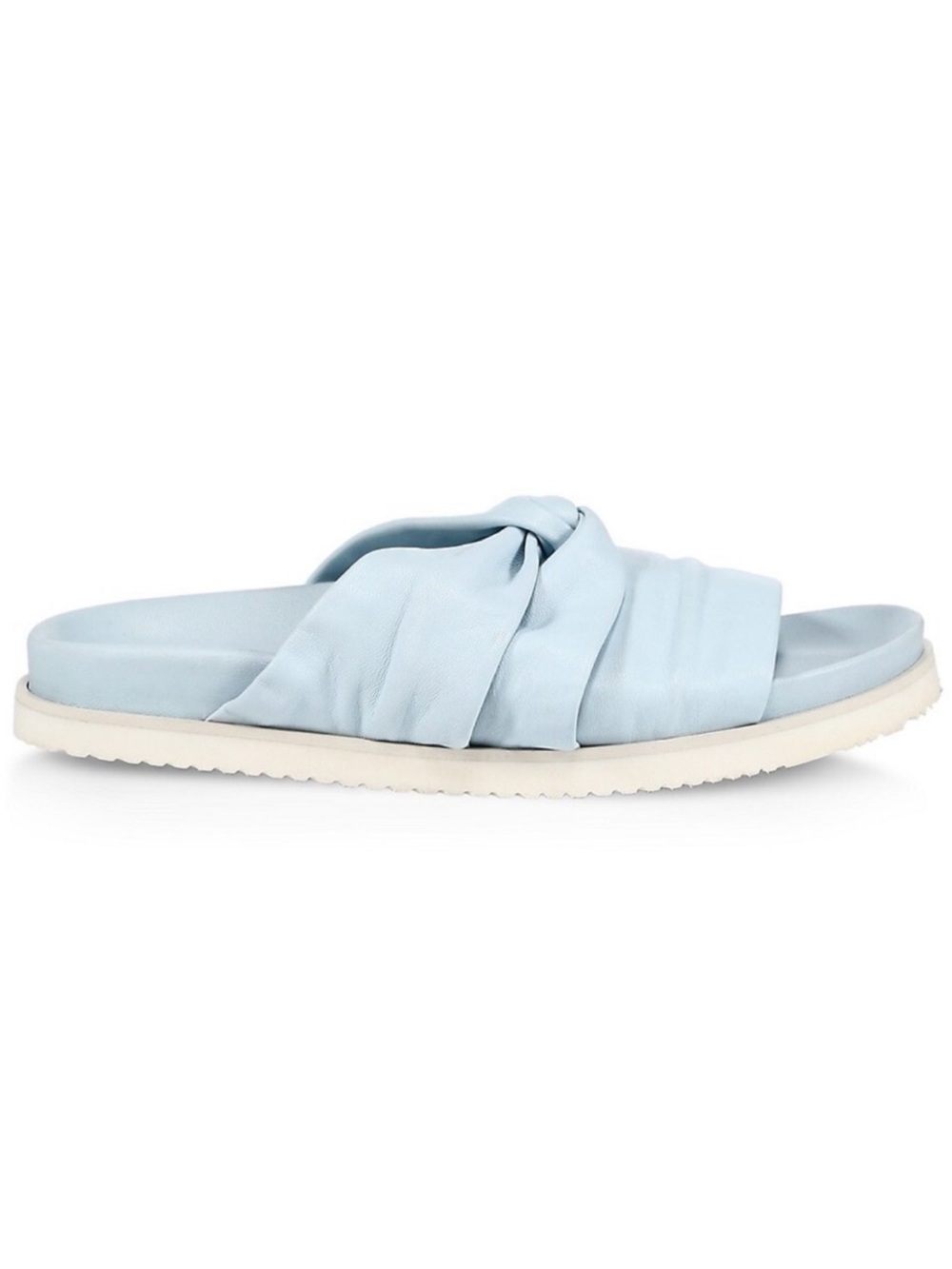 3.1 Phillip Lim Twisted Leather Pool Slides